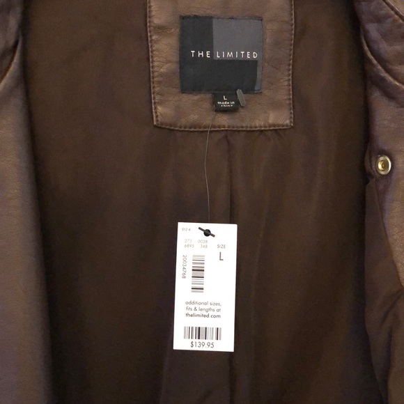 Women’s The Limited Faux Leather Jacket - Picture 5 of 5